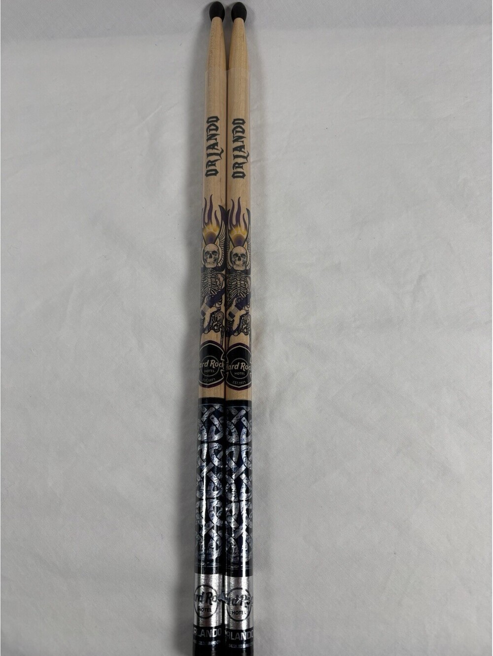NEW Hard Rock Cafe ORLANDO Custom Drum Sticks
